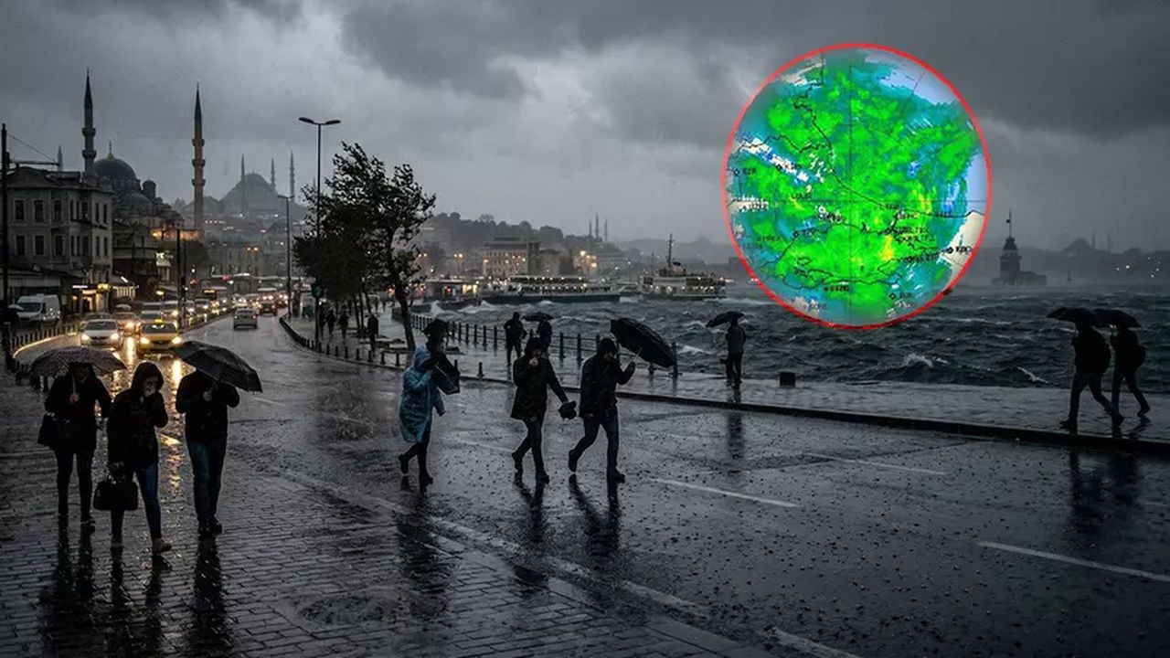 Meteoroloji alarm verdi: 17 il için sarı kod uyarısı, kuvvetli yağış geliyor